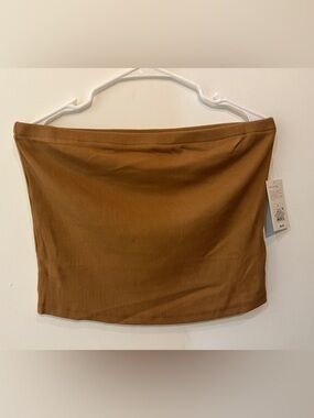 Women's top blouses brown.